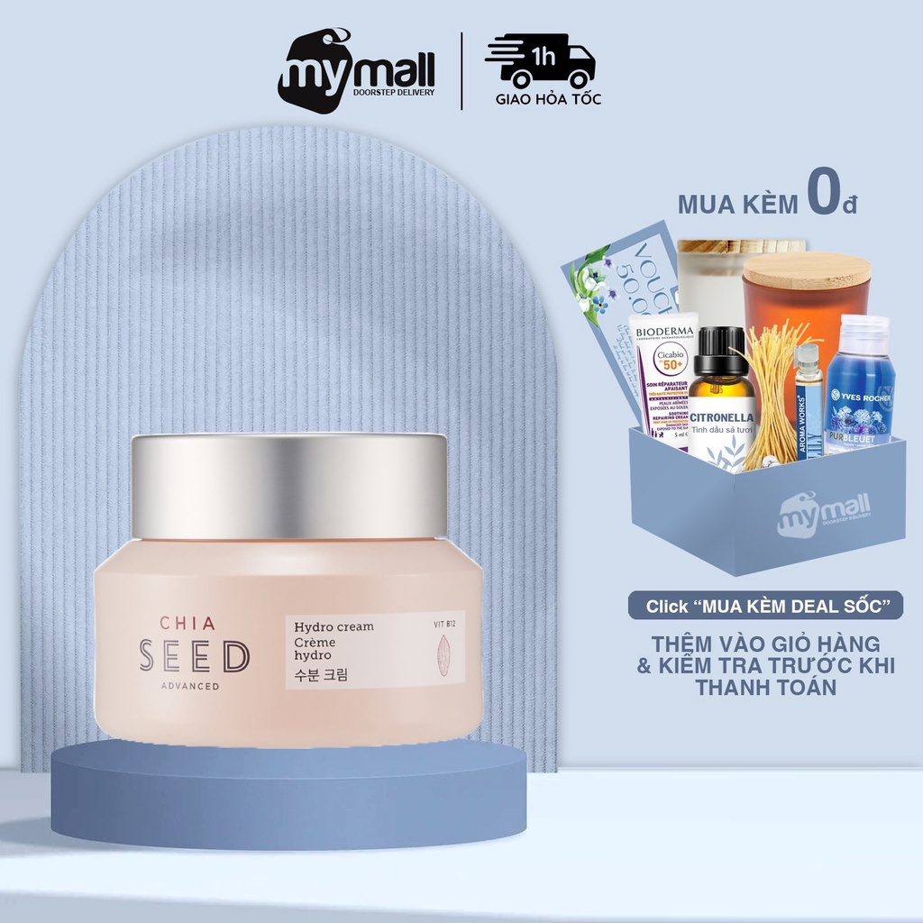 Kem Dưỡng Ẩm TheFaceShop Chia Seed/ Green Natural Advanced Hydro Cream 50ml