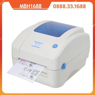 Máy in mã vạch, in tem, in vận đơn TMĐT khổ 110mm Xprinter XP-490B, chính hãng