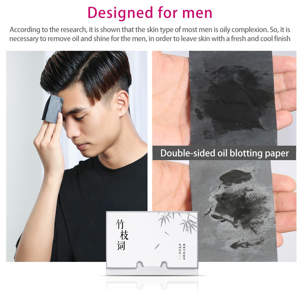 Set 100 Giấy Thấm Dầu SOON PURE Làm Sạch Lỗ Chân Lông Cho Nam Và Nữ | BigBuy360 - bigbuy360.vn