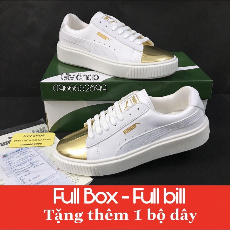 FULL BOX - FULL BILL + TẶNG THÊM 1 BỘ DÂY-  Giày thể thao nam nữ PM 𝐏𝐮𝐦𝐚 hot trend. size 36-39.