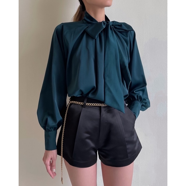 Sơmi kiểu thắt nơ SIENA TOP | BigBuy360 - bigbuy360.vn