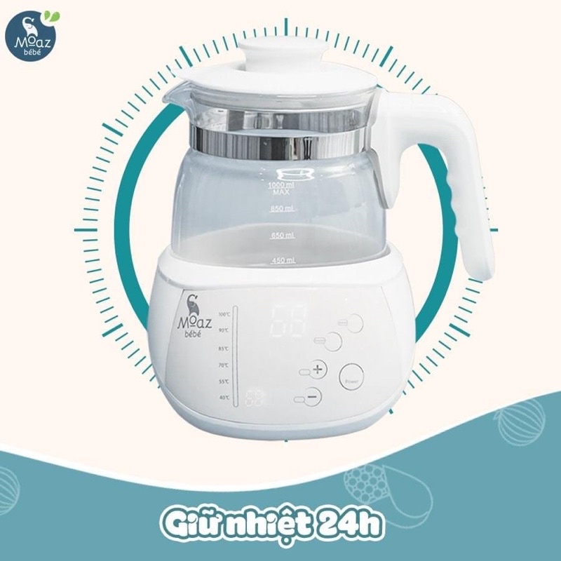 Bình đun nước thông minh Moaz Bébé MB002