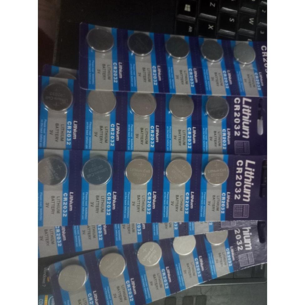 Pin Cmos CR2032 cho Laptop, đồng hồ, cân, các loại máy đo nhịp tim, huyết áp, remote xe hơi, xe máy,...