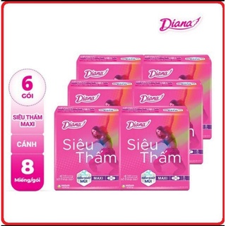 Combo 6g băng Diana dày cánh , 6g Bvs Diana dày không cánh