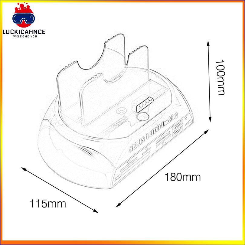 Đế Đọc Thẻ Nhớ Ide Sata Otb 2.5 "/ 3.5" J6 Trong 1 | BigBuy360 - bigbuy360.vn
