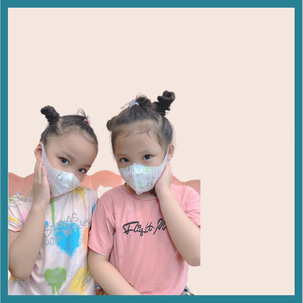 (3d Kid) Hộp khẩu trang 3d mask trẻ em Xuân Lai 10 cái