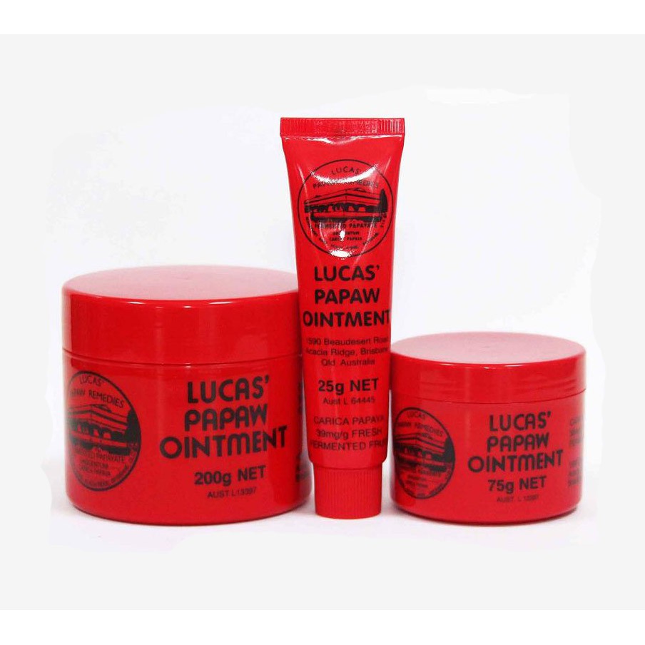 Kem Đa Năng [Úc] Lucas Papaw Ointment Đu Đủ 25g/75g