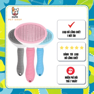Lượt chải lông chó mèo 💟FREE SHIP💟 giúp gở rối, bông lông, tạo kiểu cho thú cưng cute_petshop