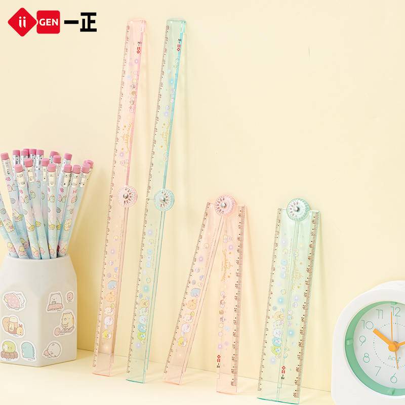 Thước Kẻ Kích Thước 30cm Họa Tiết Động Vật Dễ Thương Đa Năng Cho Học Sinh/ Văn Phòng