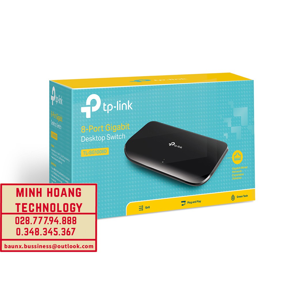 Bộ chia mạng Switch Gigabit TP-Link SG1008D (8-Port)