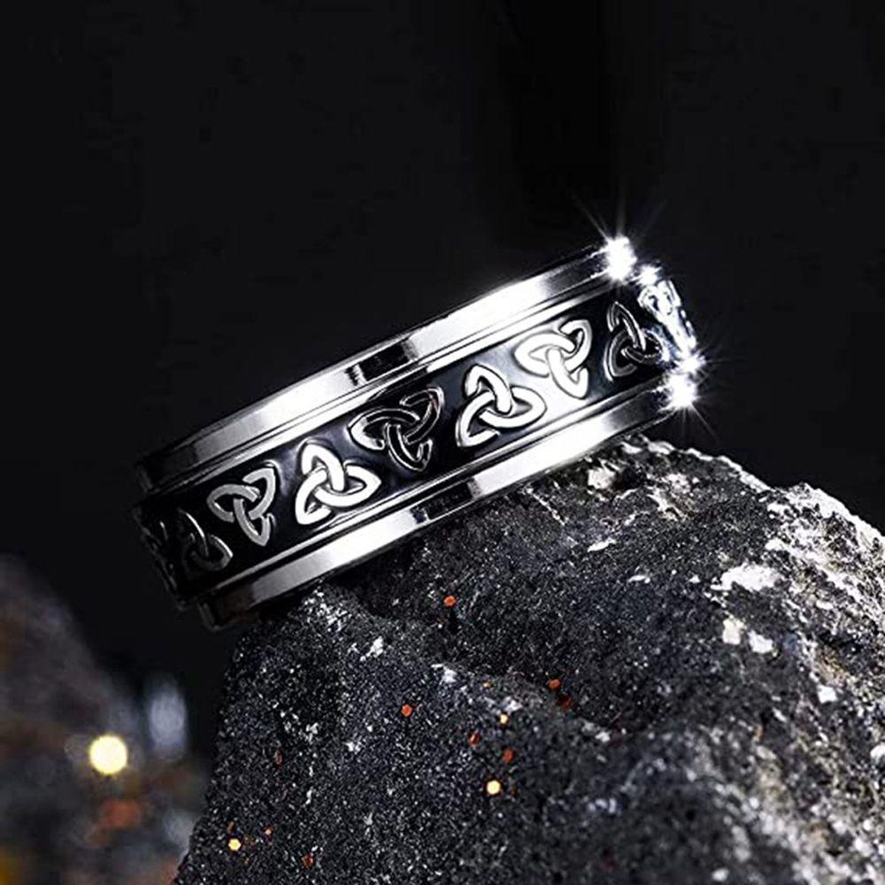 Nhẫn Xoay Phong Cách Punk Thời Trang Đường Phố Cá Tính Cho Nam Và Nữ