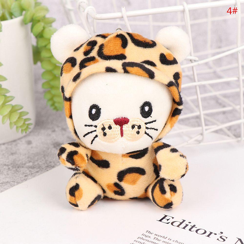 Móc Khóa Hình Hổ Nhồi Bông Dễ Thương Dùng Trang Trí Ba Lô