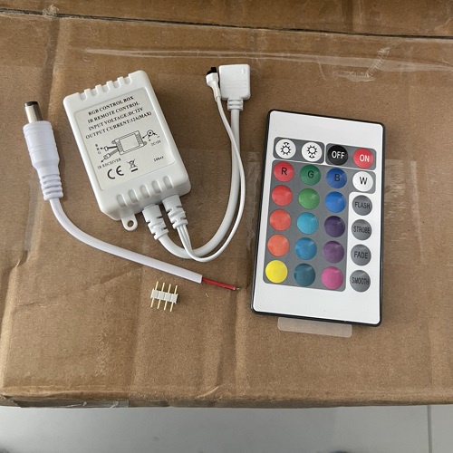 BỘ ĐIỀU KHIỂN CHO LED DÂY NHIỀU MÀU 12V/24V