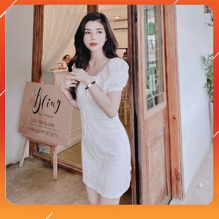 Váy nữ body chất xô thêu dày dặn / váy nữ đi chơi, đi tiệc. | BigBuy360 - bigbuy360.vn