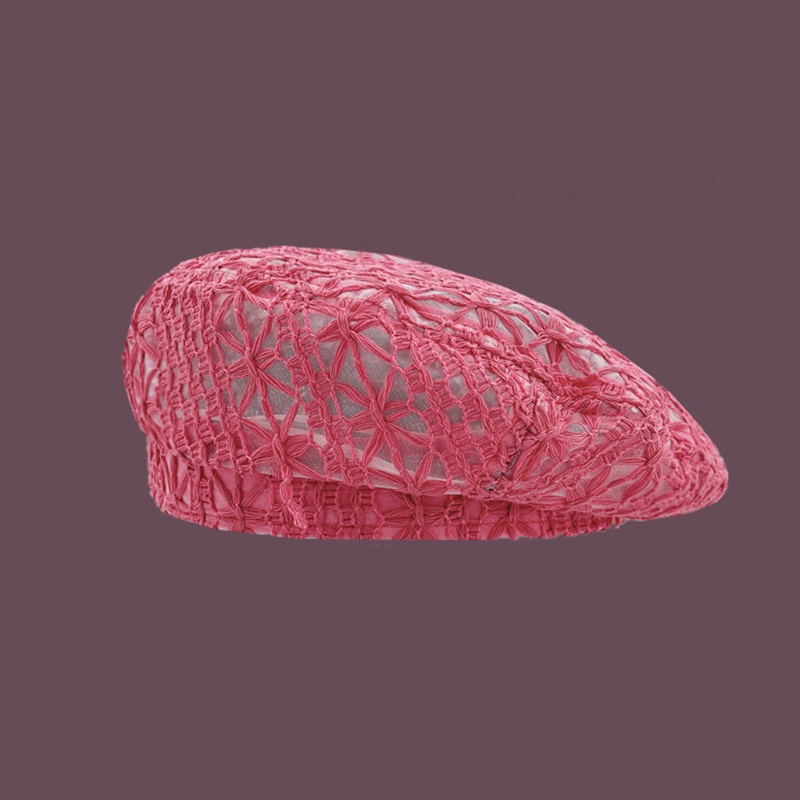 Youyo Mũ Nồi Cotton Đan Thủ Công Hở Đầu Mùa Hè Nhiều Màu Sắc Tùy Chọn Cho Nữ