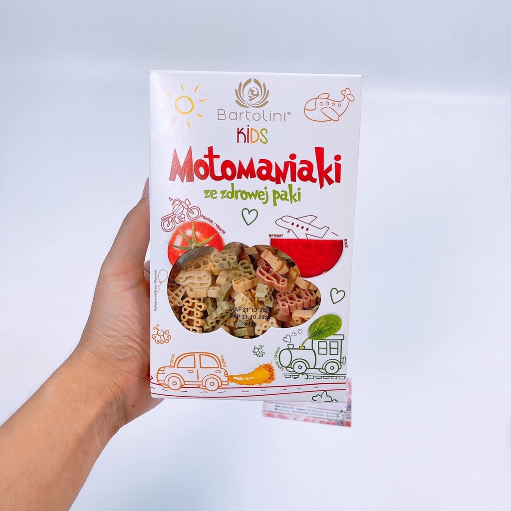 Mì cho bé,Nui rau củ BARTOLINI cho bé ăn dặm Goodbabyvn