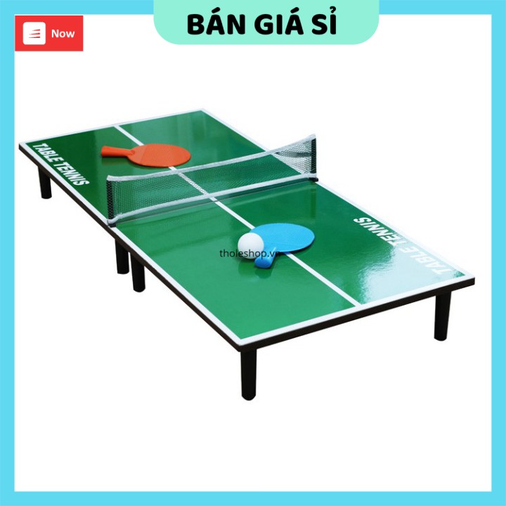 Bóng bàn   GIÁ VỐN]  Bộ đồ chơi bóng bàn mini 90x40cm cao cấp tiện lợi 9188