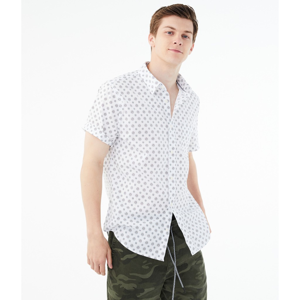 ÁO SƠM MI NAM AEROPOSTALE SIZE S - HÀNG CHÍNH HÃNG TỪ MỸ