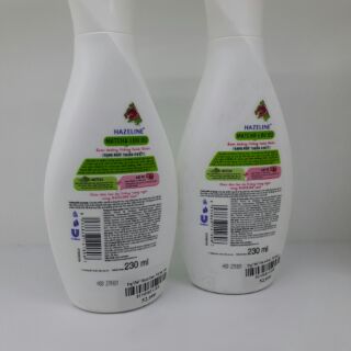 Dưỡng thể hazeline matcha lựu đỏ