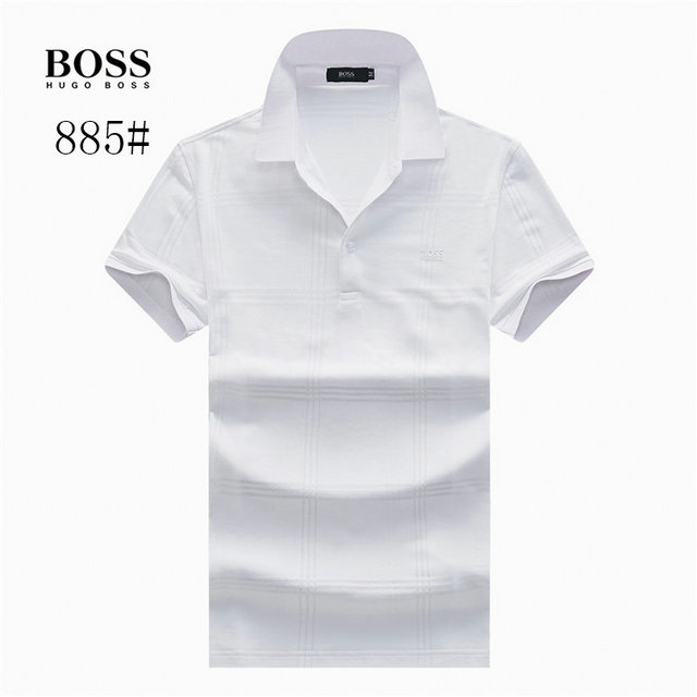 HUGO BOSS Áo Thun Nam Ngắn Tay Có Cổ Thời Trang 2020