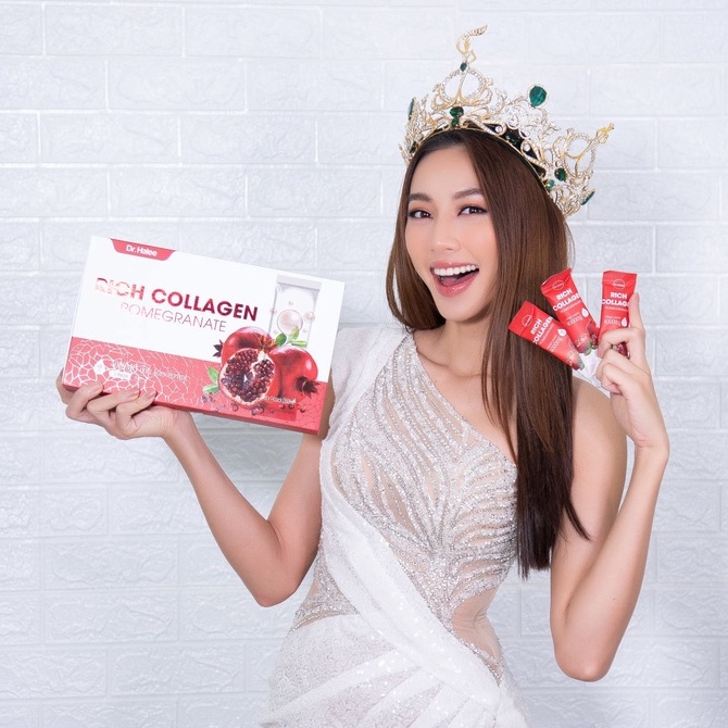 Collagen Lựu Đỏ Dr Halee - Rich Collagen Giúp Trẻ Hóa Da Lưu Giữ Thanh Xuân