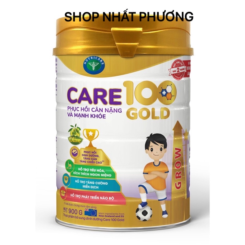 Sữa Care 100 Gold lon 900g