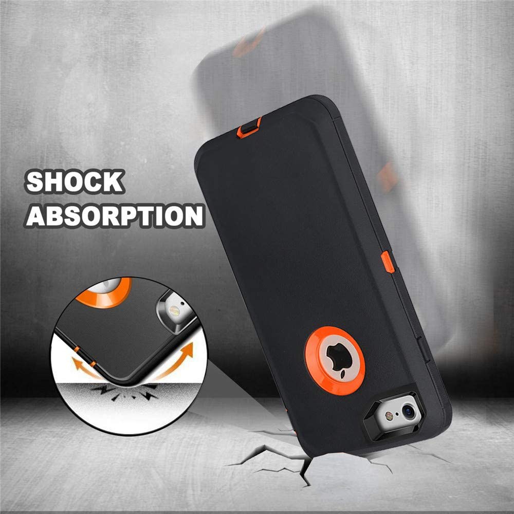 Ốp Điện Thoại Cứng Chống Sốc Bảo Vệ 360 Độ Cho Iphone 7plus Xs Max Xr X 8p 7g 8g 6 6p | BigBuy360 - bigbuy360.vn