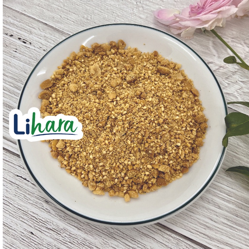 Muối mè đậu phộng LIHARA 500gr gia vị rắc cơm bổ sung đạm và chất béo lành mạnh