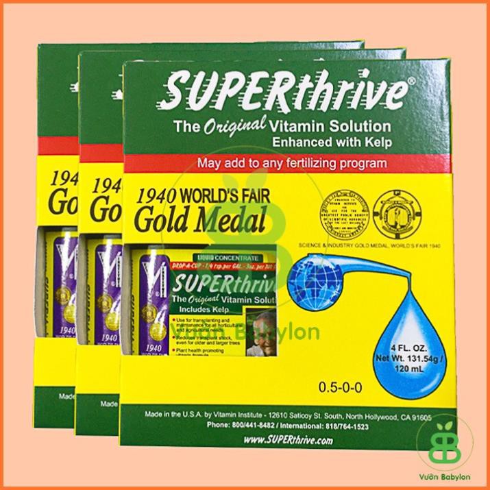 (NEW) Super Thrive 120ml - SuperThrive Kích Thích Tăng Trưởng Cho Lan Nhập Khẩu Mỹ