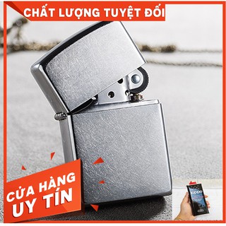 [-30%] zippo - bật lửa zippo usa bạc xước