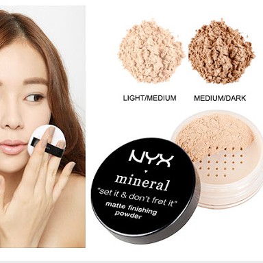 PHẤN PHỦ BỘT NYX PROFESSIONAL MAKEUP MINERAL FINISHING POWDER
