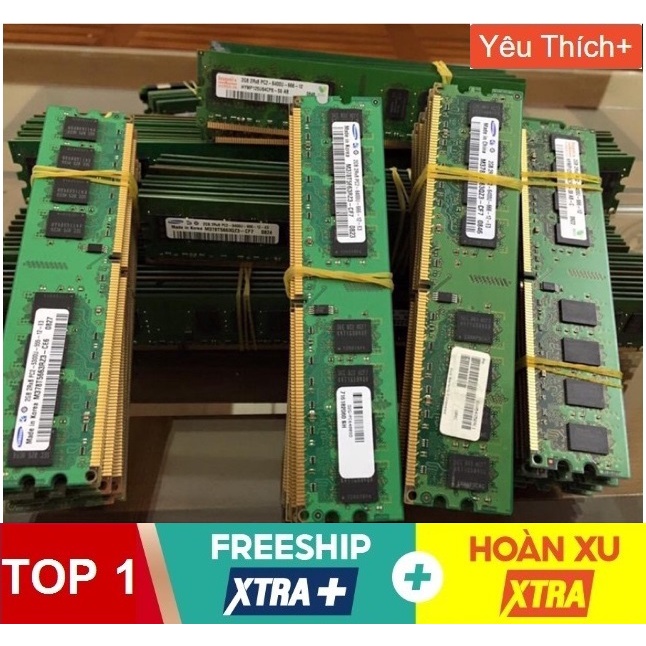 Ram PC DDR2 2gb tháo máy xịn