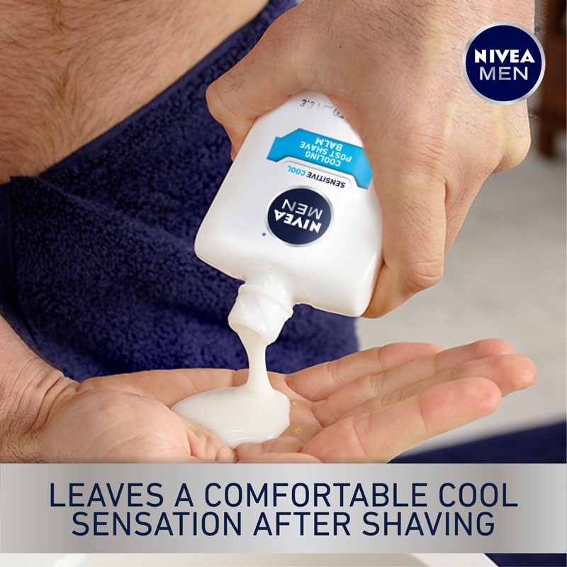 Nivea Men Sensitive Cool Post Shave Balm, 100ml