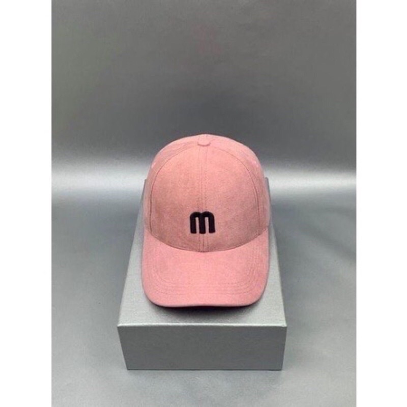 NÓN KẾT -MŨ LƯỠI TRAI IN THÊU CHỮ M CỰC HOTTREND PHONG CÁCH UNISEX HÀNG CHUẨN NHƯ HÌNH