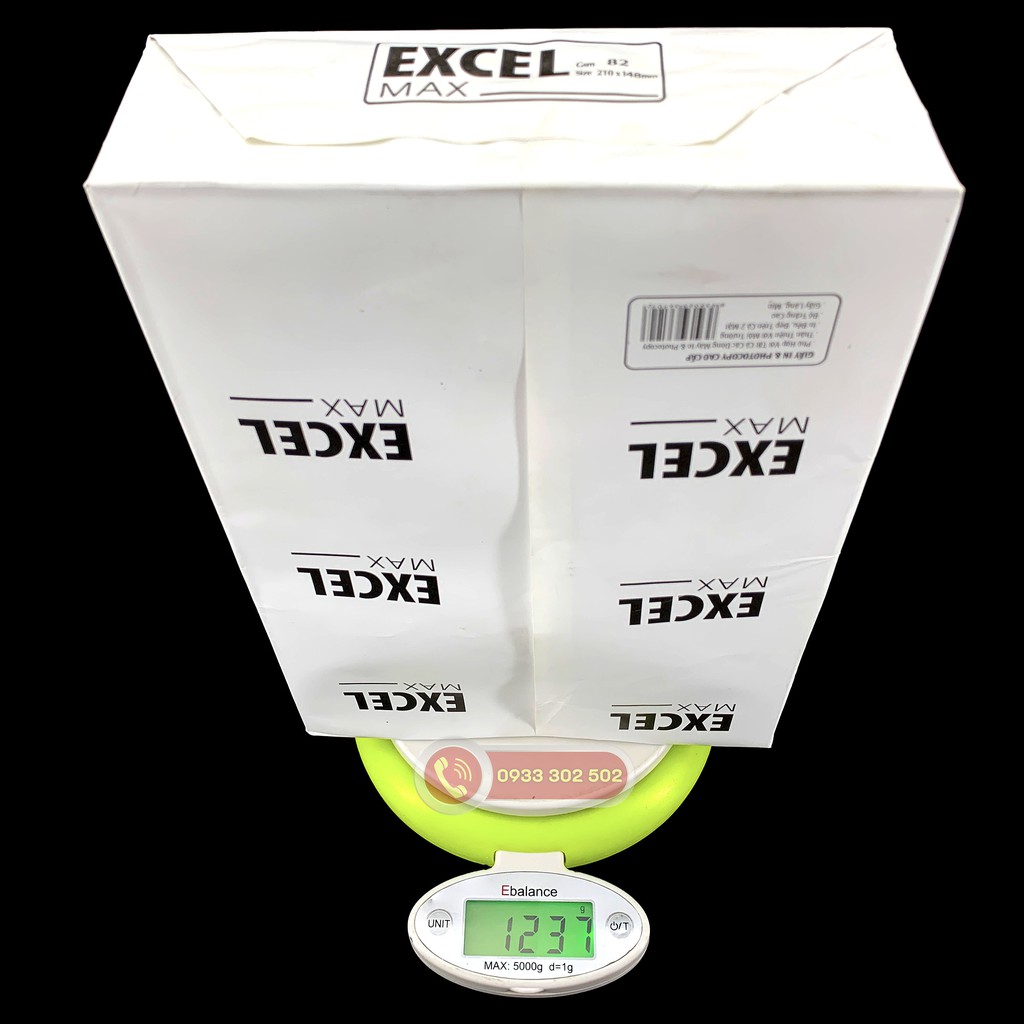 [1 Ream - Đủ 500 Tờ] Giấy EXCEL A5, Định lượng 72GSM, 82GSM hàng Indonesia