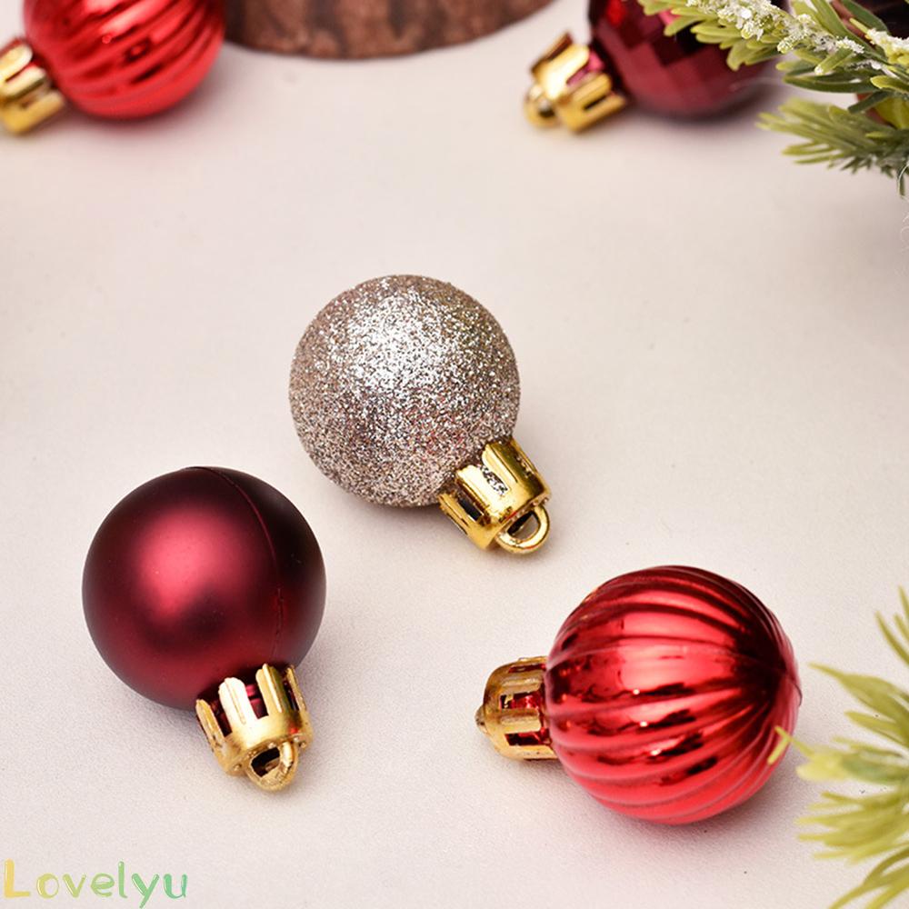Set 99 quả châu 3cm trang trí cây thông Noel