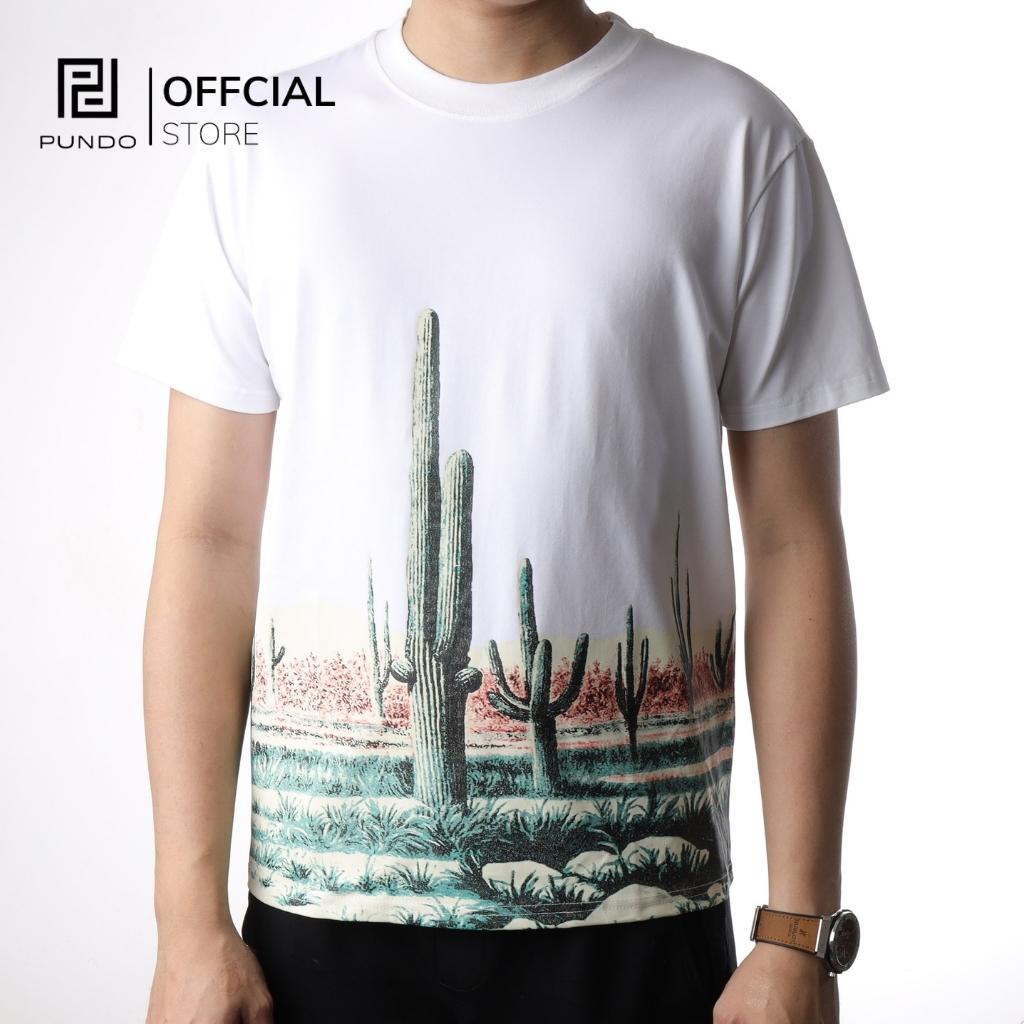 Áo thun nam unisex PUNDO tay ngắn 3 màu basic dễ phối, chất vải cotton thấm hút tốt, mịn PUNDO ATPD066