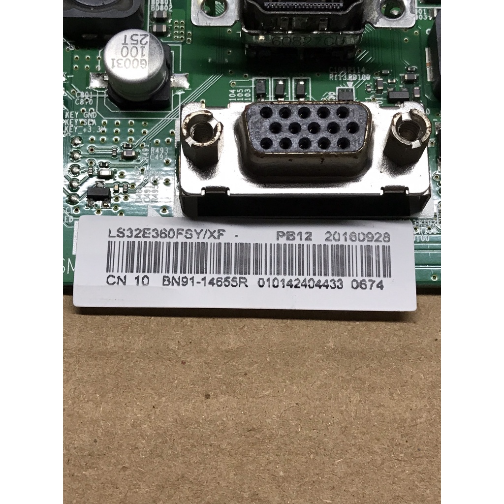 Vỉ tín hiệu màn Samsung S32E360F tháo máy sống