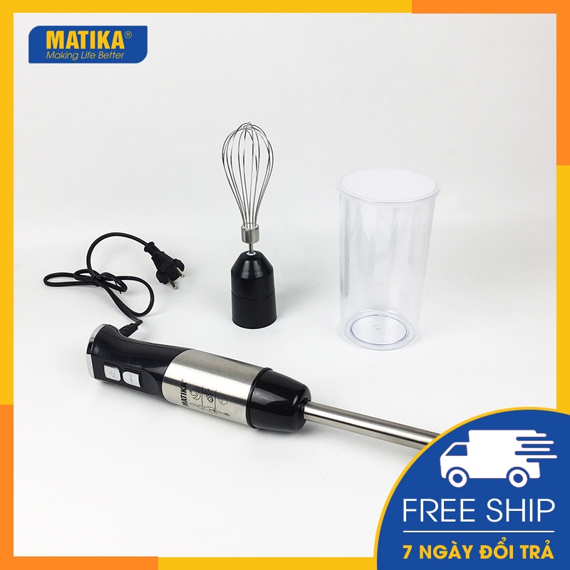 Máy Xay Sinh Tố Cầm Tay MATIKA Đa Năng MTK-3131