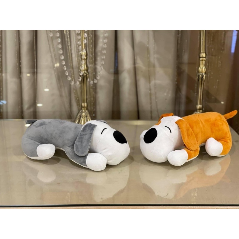 Gấu bông Bé cún nằm 35cm