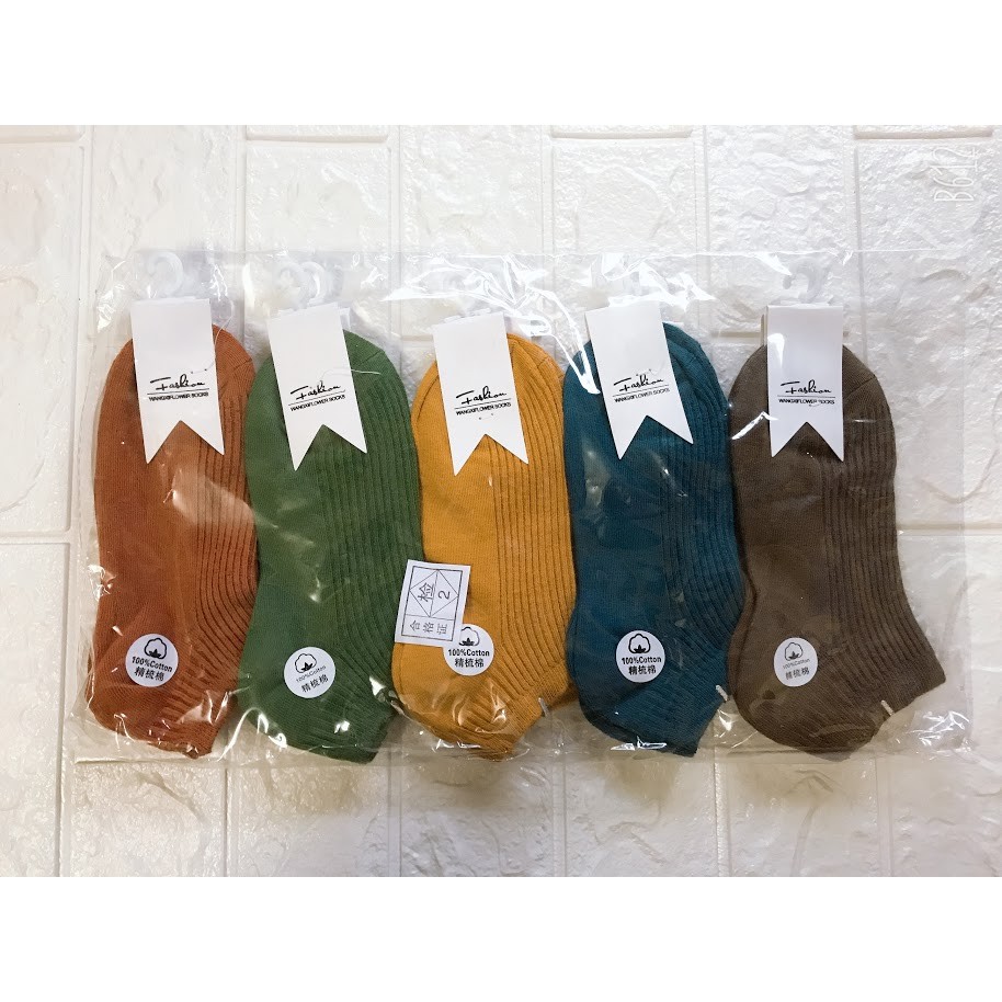 Set 10 Đôi Tất Len Gân Nữ Vintage