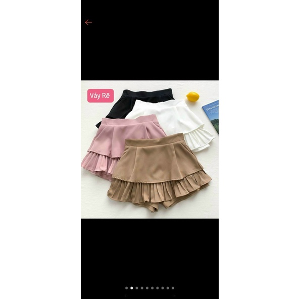 CHÂN VÁY TENNIS ĐAN DÂY ULZZANG / XẾP LY / DẬP LY / TUỔI TEEN / QUẦN GIẢ VÁY