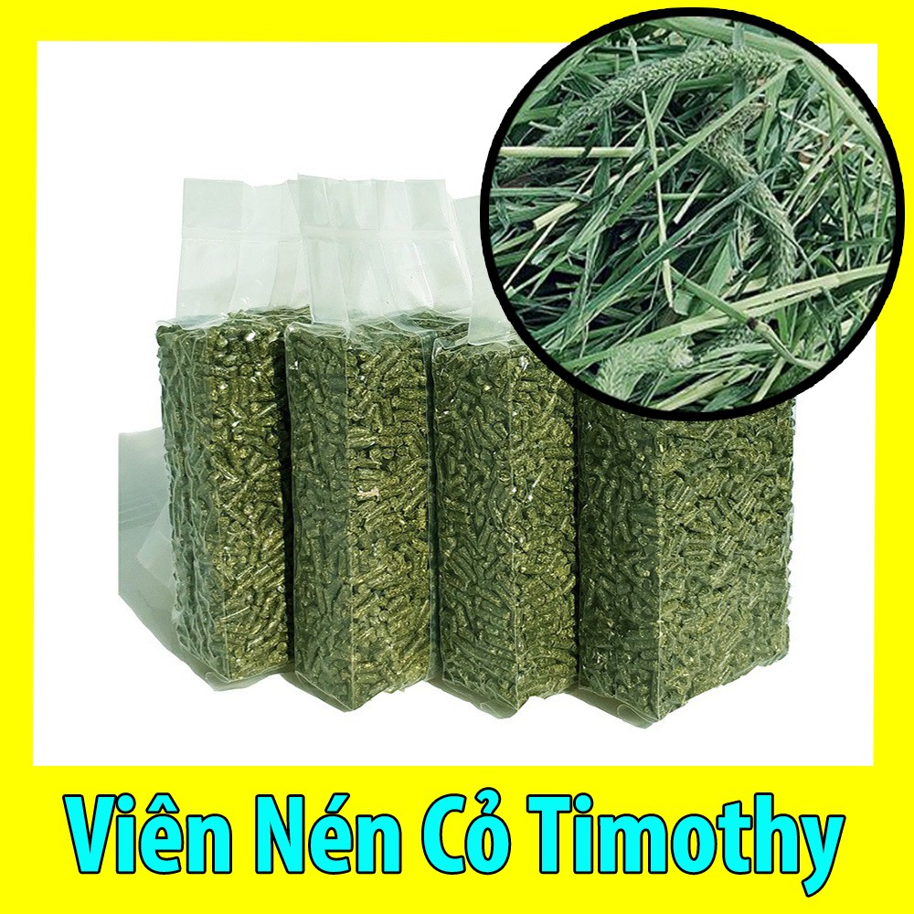 1kg Viên Nén Cỏ Timothy Thức Ăn Cho Thỏ-Bọ Ú- Chinchila-Guinea Pig