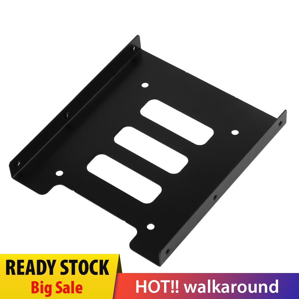 Khung gắn ổ cứng SSD HDD bằng kim loại màu đen 115*100*13mm