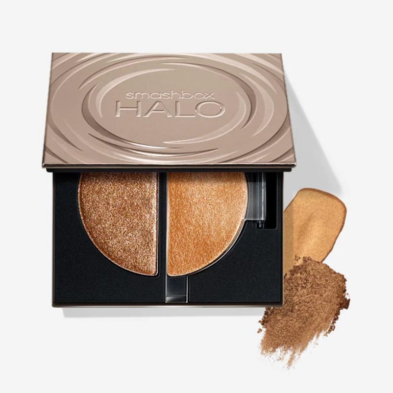 Smashbox - Bảng phấn bắt sáng 2 ngăn Smashbox Halo Glow Highlighter Duo 5g