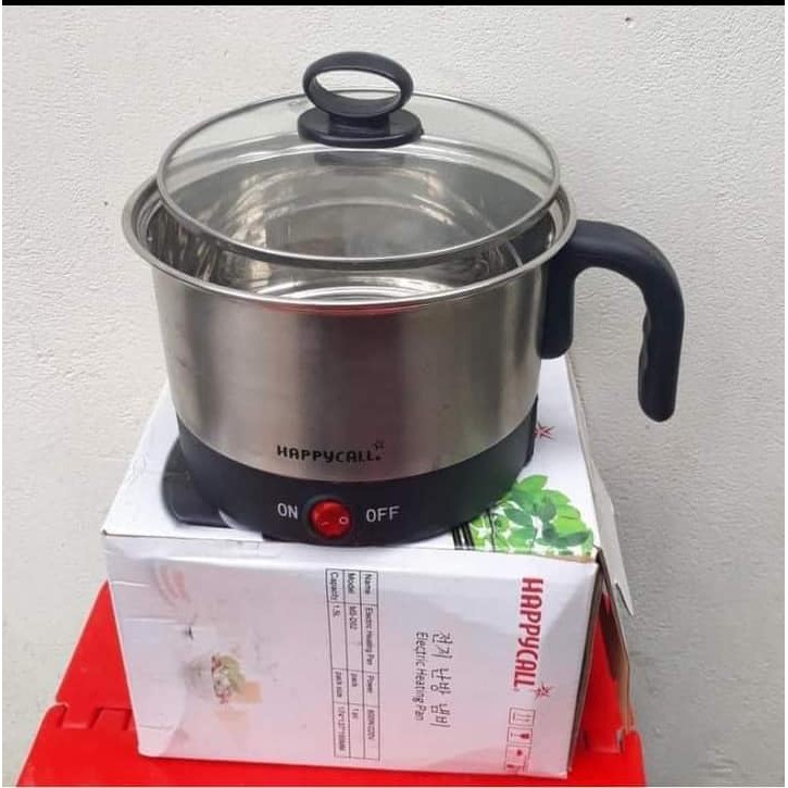 Ca mì+ vỉ hấp, lẩu đa năng dùng để nấu canh, chiên, đun nước 1.8 lít (ảnh thật)