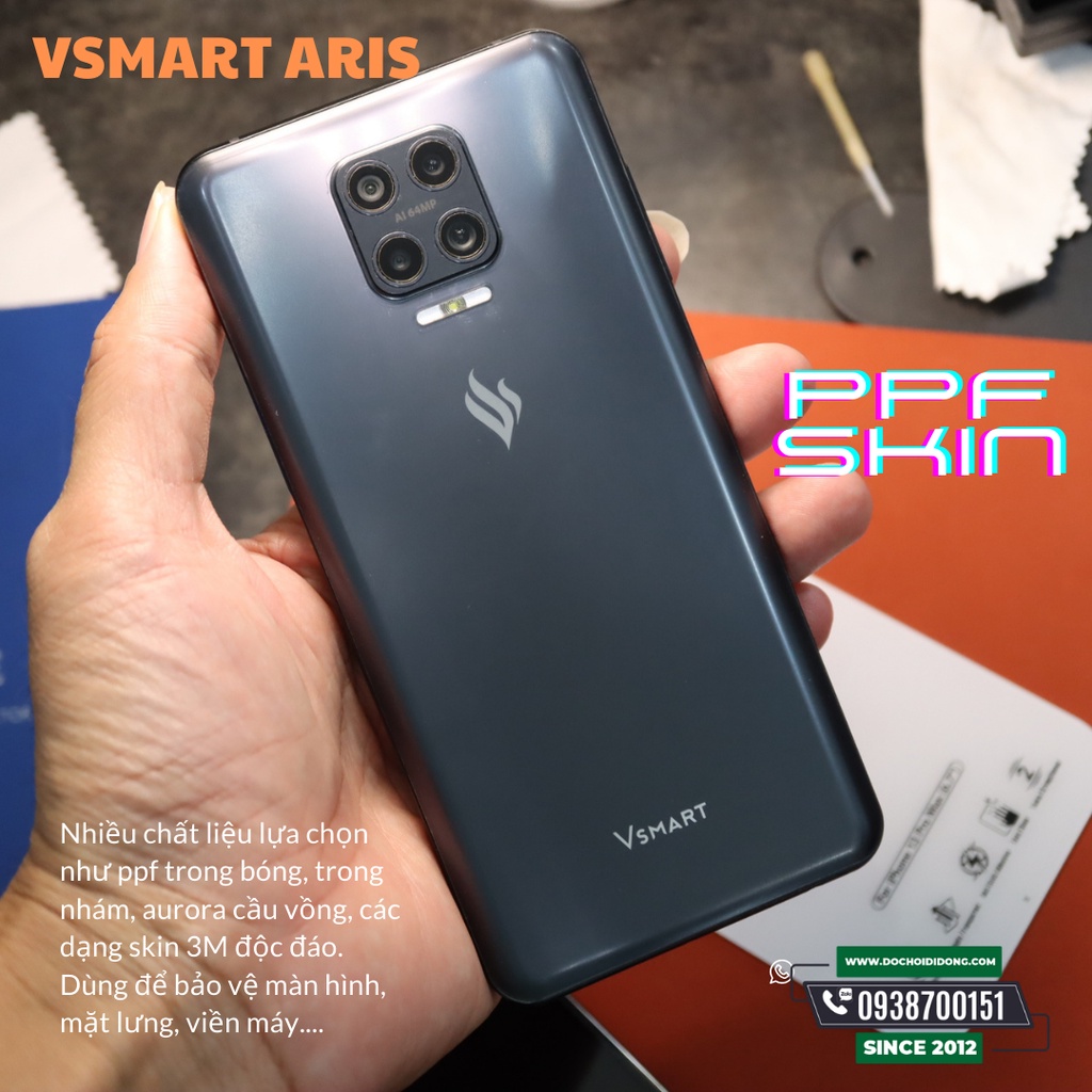 Miếng dán PPF VSMART ARIS