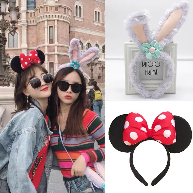 Bờm micky nơ đỏ, bờm tai thỏ, cá carot dễ thương