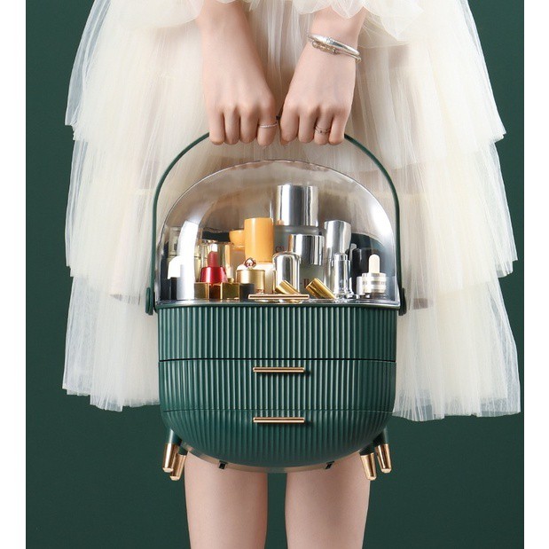 KỆ ĐỂ MỸ PHẨM *MỚI 2021 * KỆ ĐỒ TRANG SỨC NHẬP KHẨU CHỐNG BỤI, CHỐNG NƯỚC Canashop