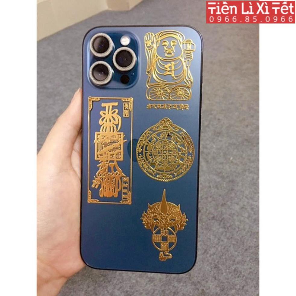 Miếng dán bình an linh phù linh phù dán điện thoại, máy tính bảng, máy tính ...